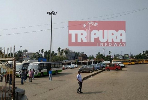 Strike Paralyzed capital city Agartala, normal lives halted Strike Paralyzed capital city Agartala, normal lives halted